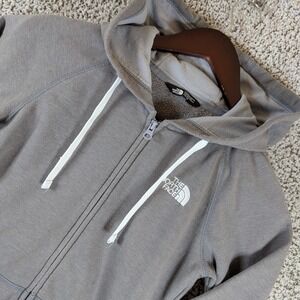 The North Face Half Dome Full Zip Hoodie Lightweight Athleisure Jacket Womens XS